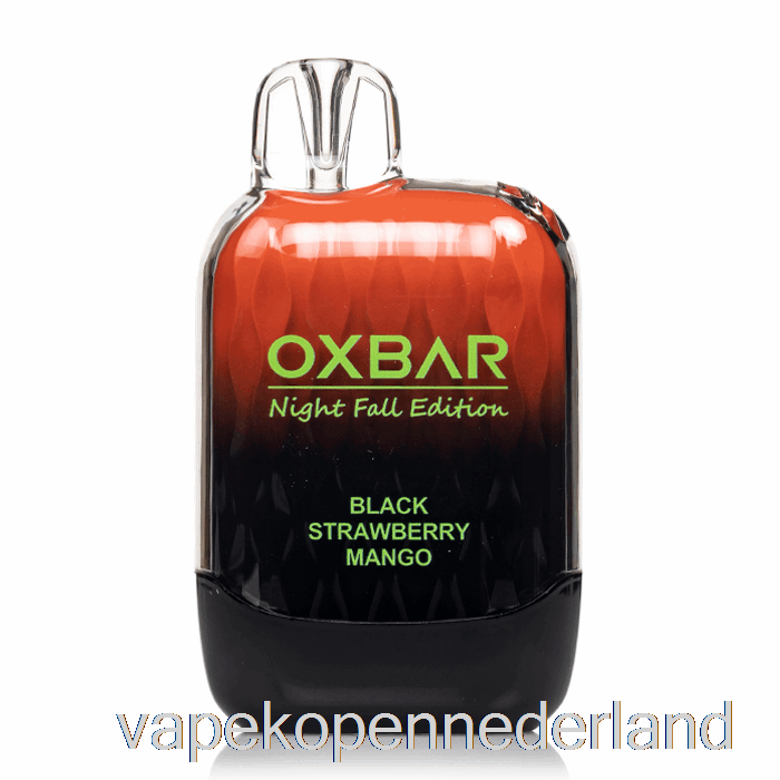 Elektronische Sigaret Vape Oxbar G8000 Wegwerp Zwarte Aardbei Mango